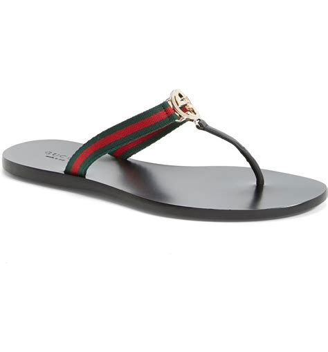 gucci women's flip flops|gucci flip flops women's sale.